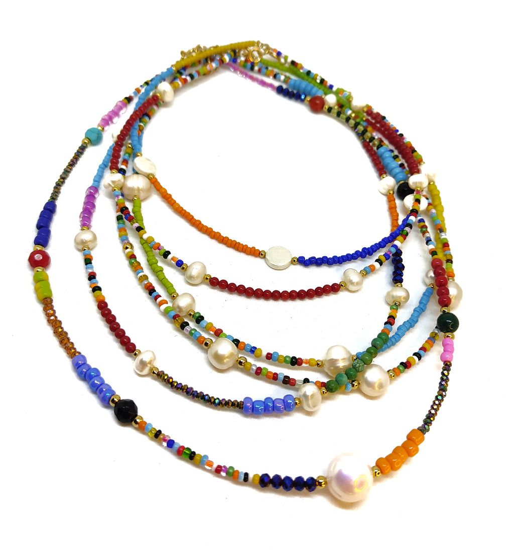 Casual Set of Necklaces