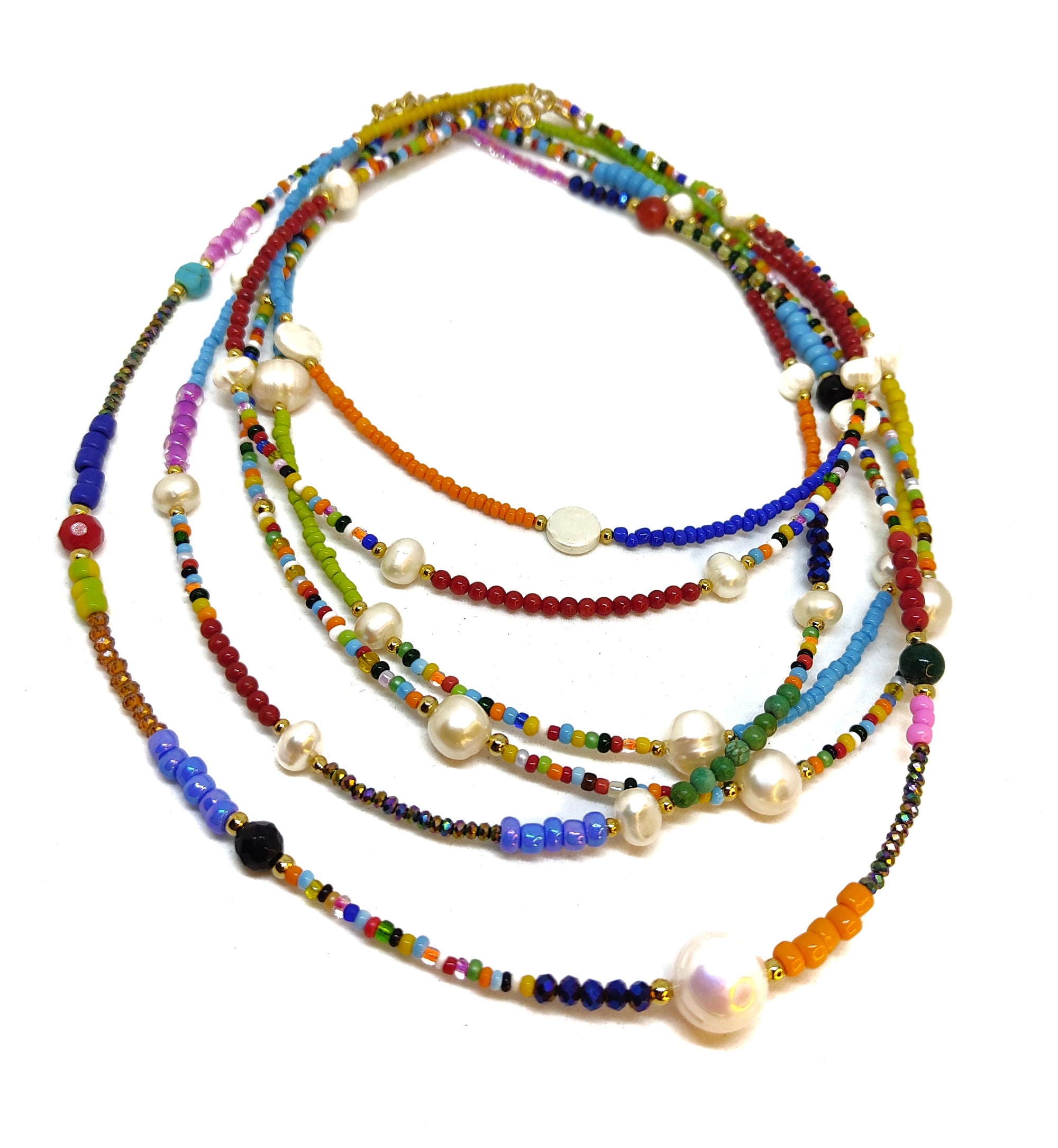 Casual Set of Necklaces