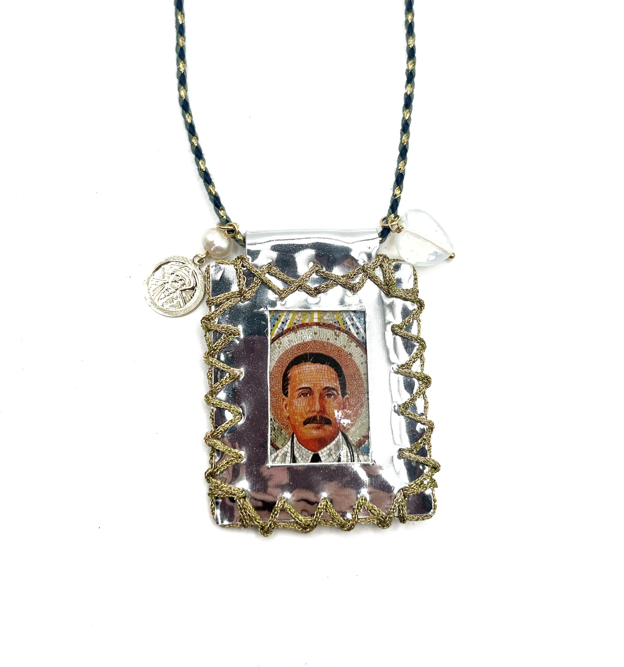 San José Gregorio Hernández Médium Necklace