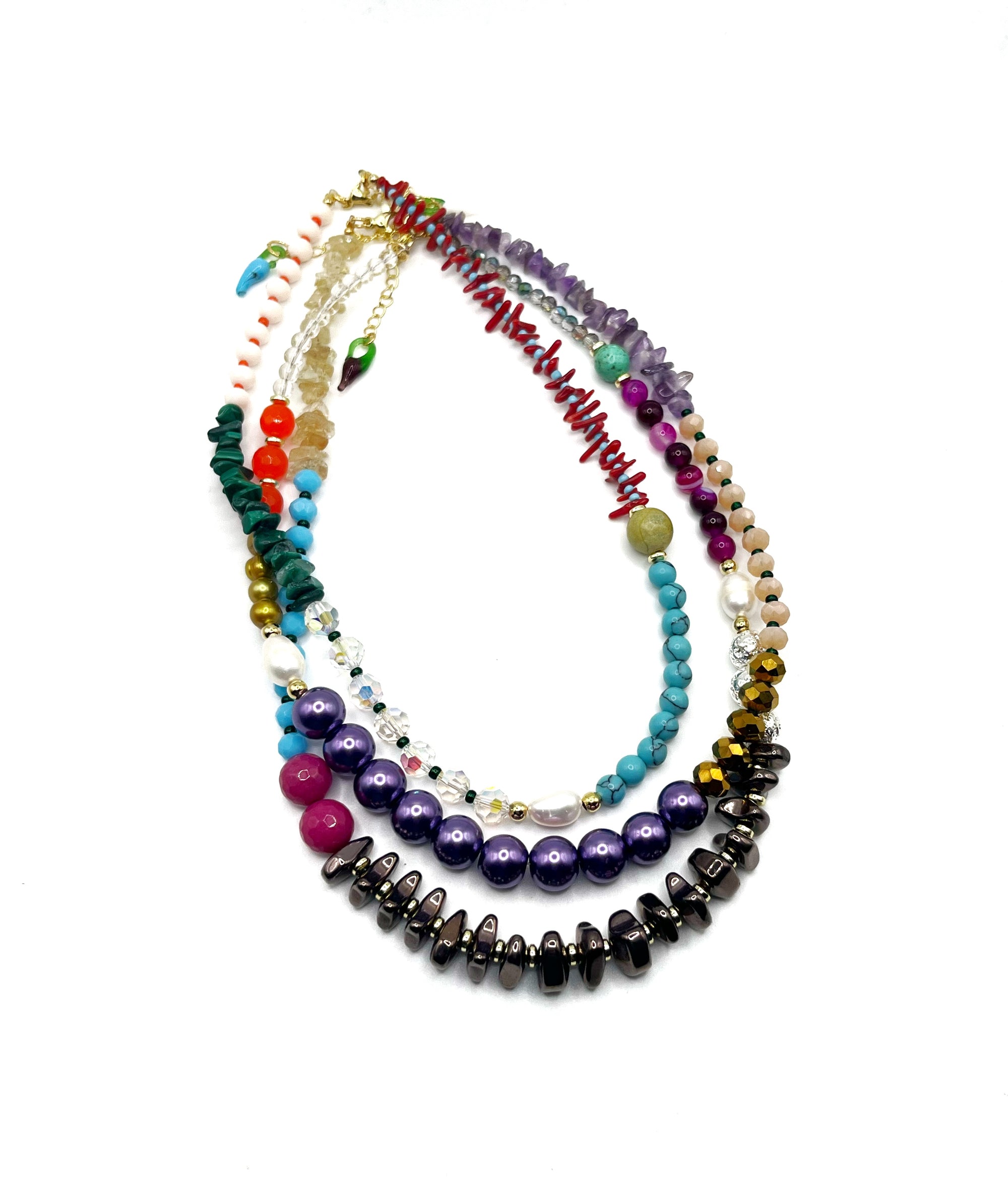 Beach Set of Necklaces