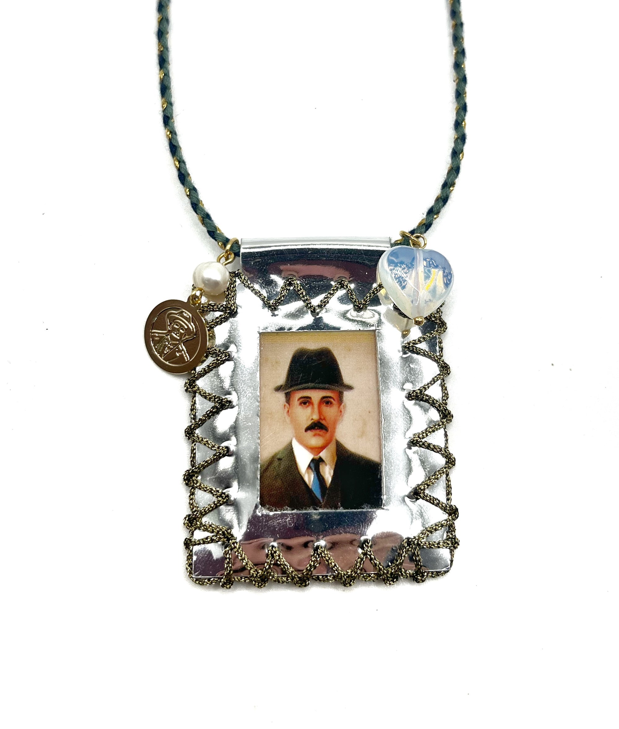 San José Gregorio Hernández Médium Necklace