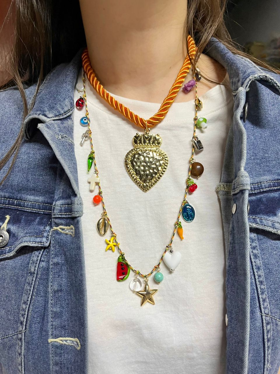 Longhi Charms Necklace